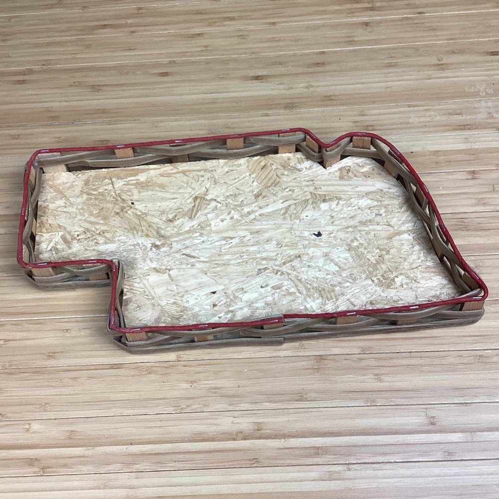 Vintage Nebraska Shaped Tray